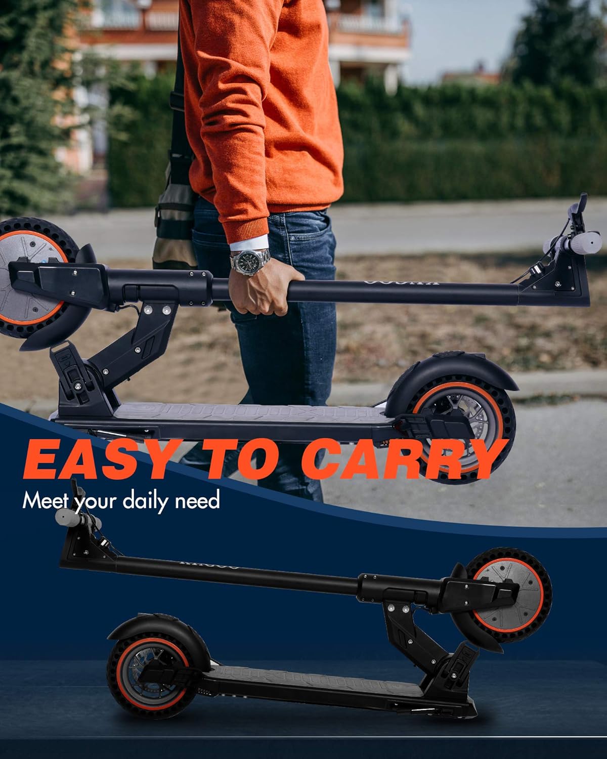 Kugoo Electric Scooter for Adults 350 W Motor, Adult Scooter Electric 300 Lbs, E Scooter for Adults Teens, 19 Mph scooter for adults electric, Fast Folding, 8.5" Tires, Dual Suspension & Brake, M2 Pro