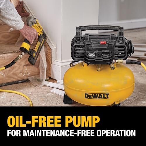 DEWALT DWFP55126 6-Gallon 165 PSI Pancake Compressor