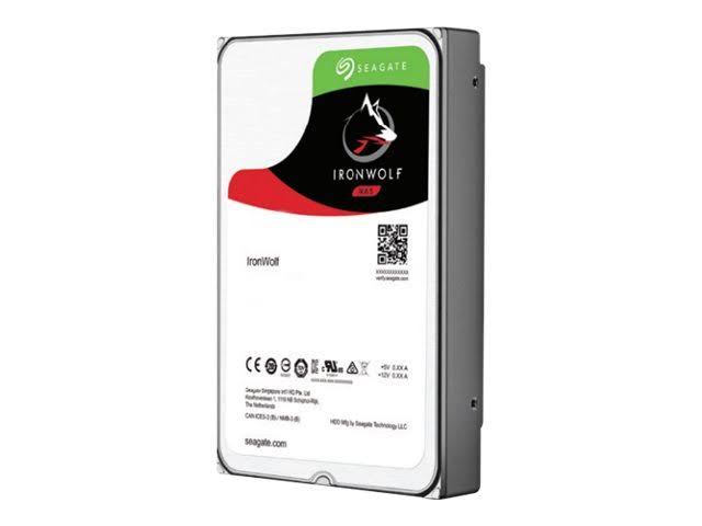 Seagate IronWolf ST10000VN0004 - Hard drive - 10 TB - internal - 3.5x22 - SATA 6Gb/s - 7200 rpm - buffer: 256 MB