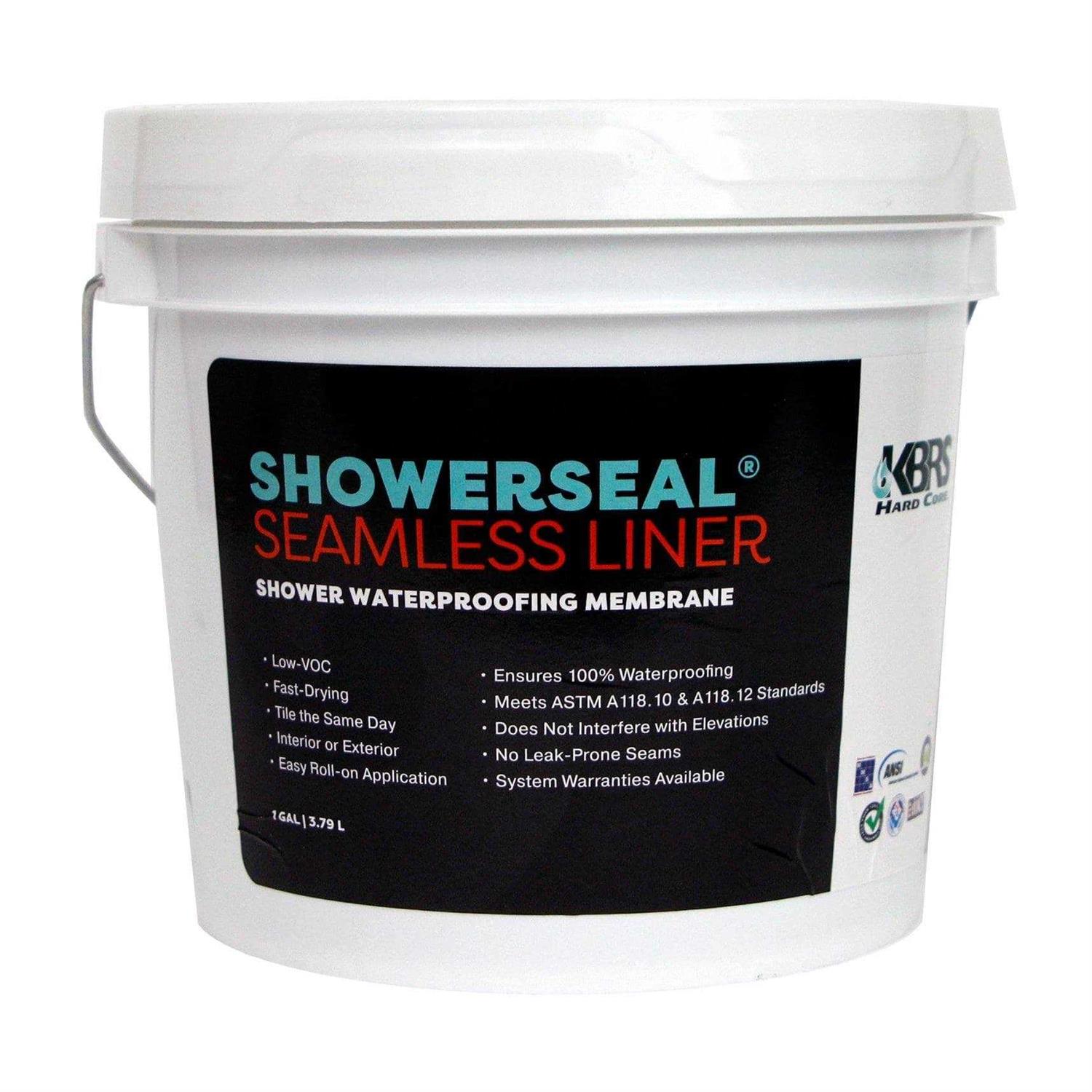1 Gallon Seamless ShowerSeal Waterproofing Liquid Liner - Shop Hardware Tools Online Store