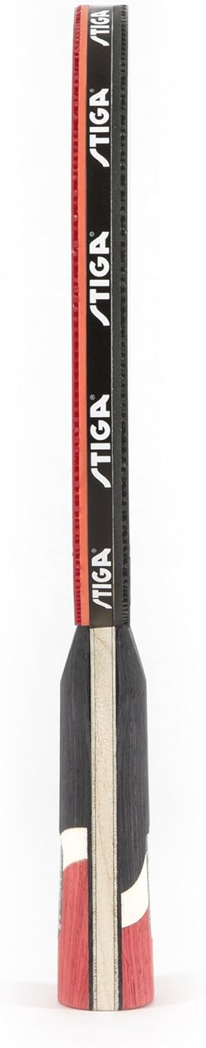 STIGA Pro Carbon Performance-Level Table Tennis Racket with Carbon Technology for Tournament Play