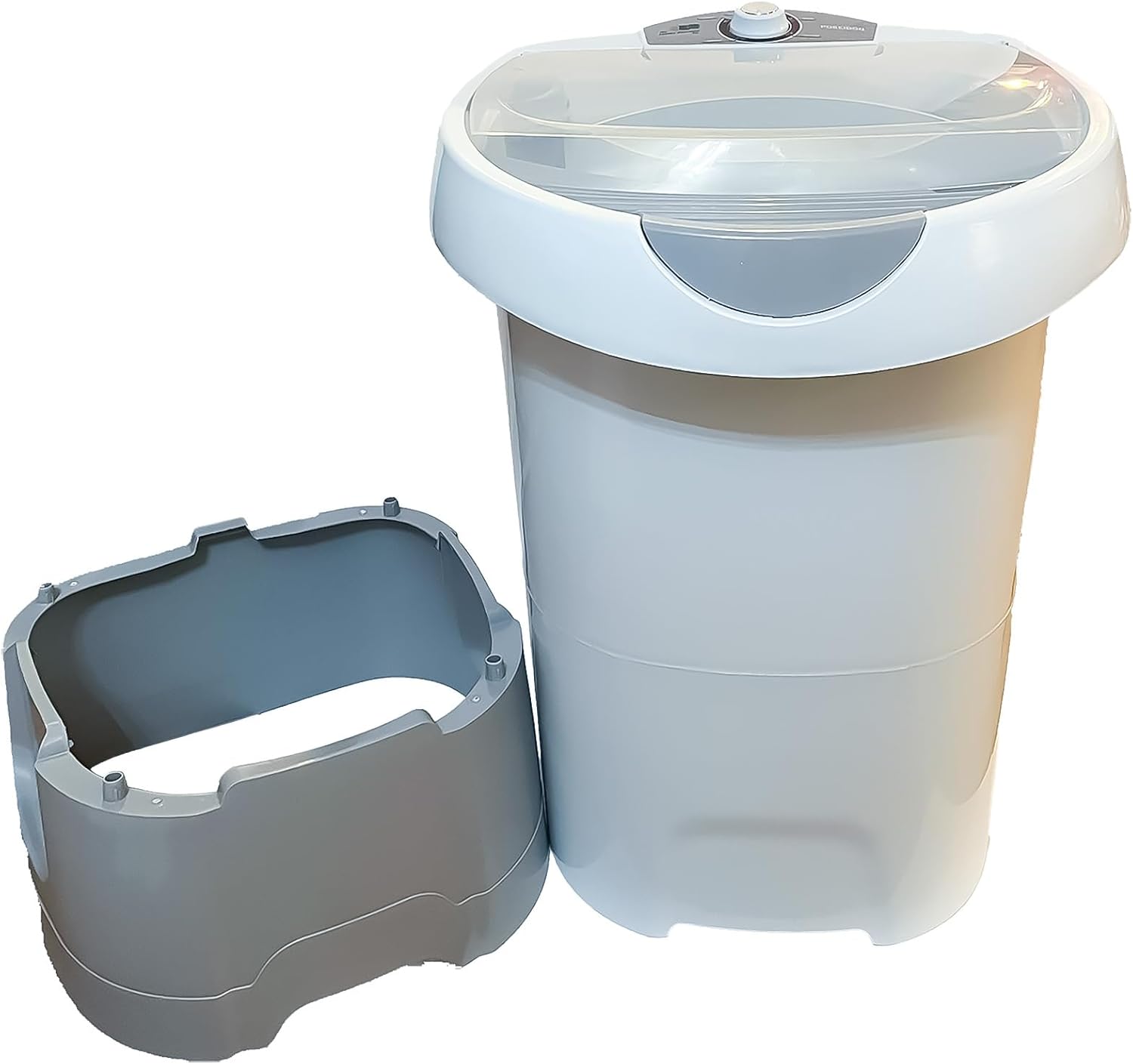 The Laundry Alternative Poseidon Portable Washer - Small Washing Machine for Apartment Living & RV Travel with Real Agitator & Innovative Foldable Design - Compact Washer Ideal for Limited Spaces