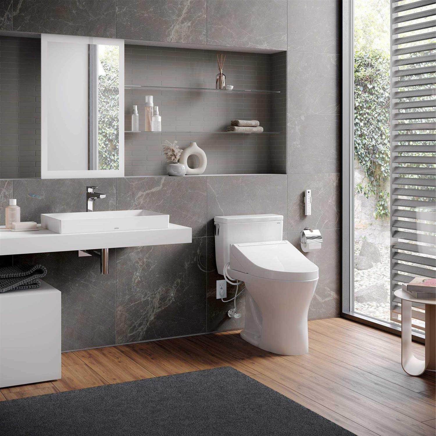 Washlet C5 Electronic Round Bidet Seat TOTO SW3083#01 - Shop Hardware Tools Online Store