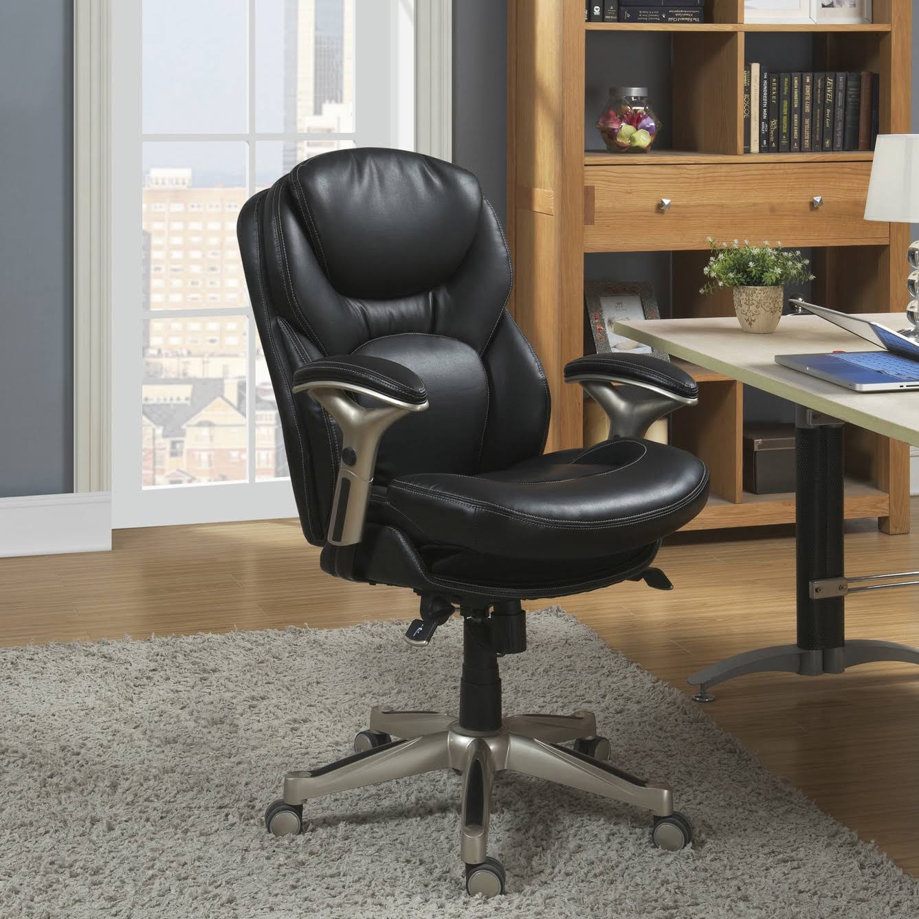 Serta Back in Motion Office Chair, Black
