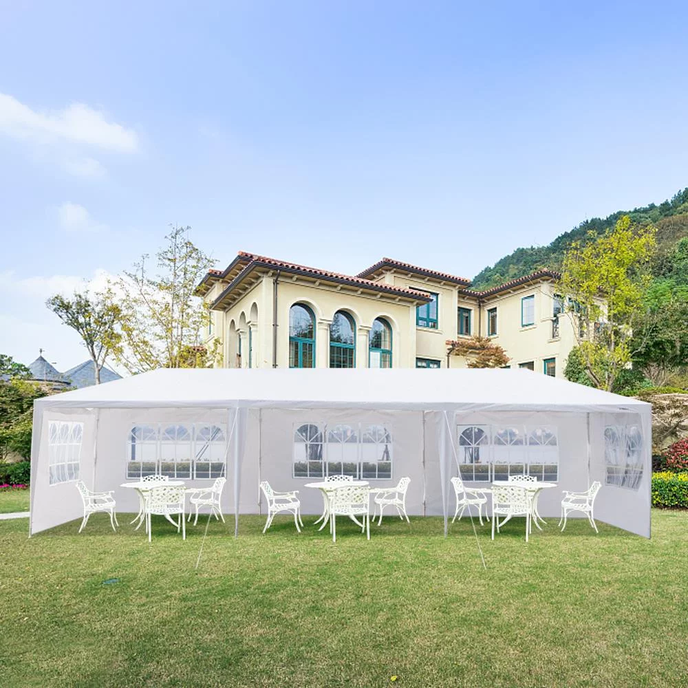 Zimtown 10'X30' Outdoor Canopy Party Wedding Tent Garden Tent Gazebo Pavilion Cater Event