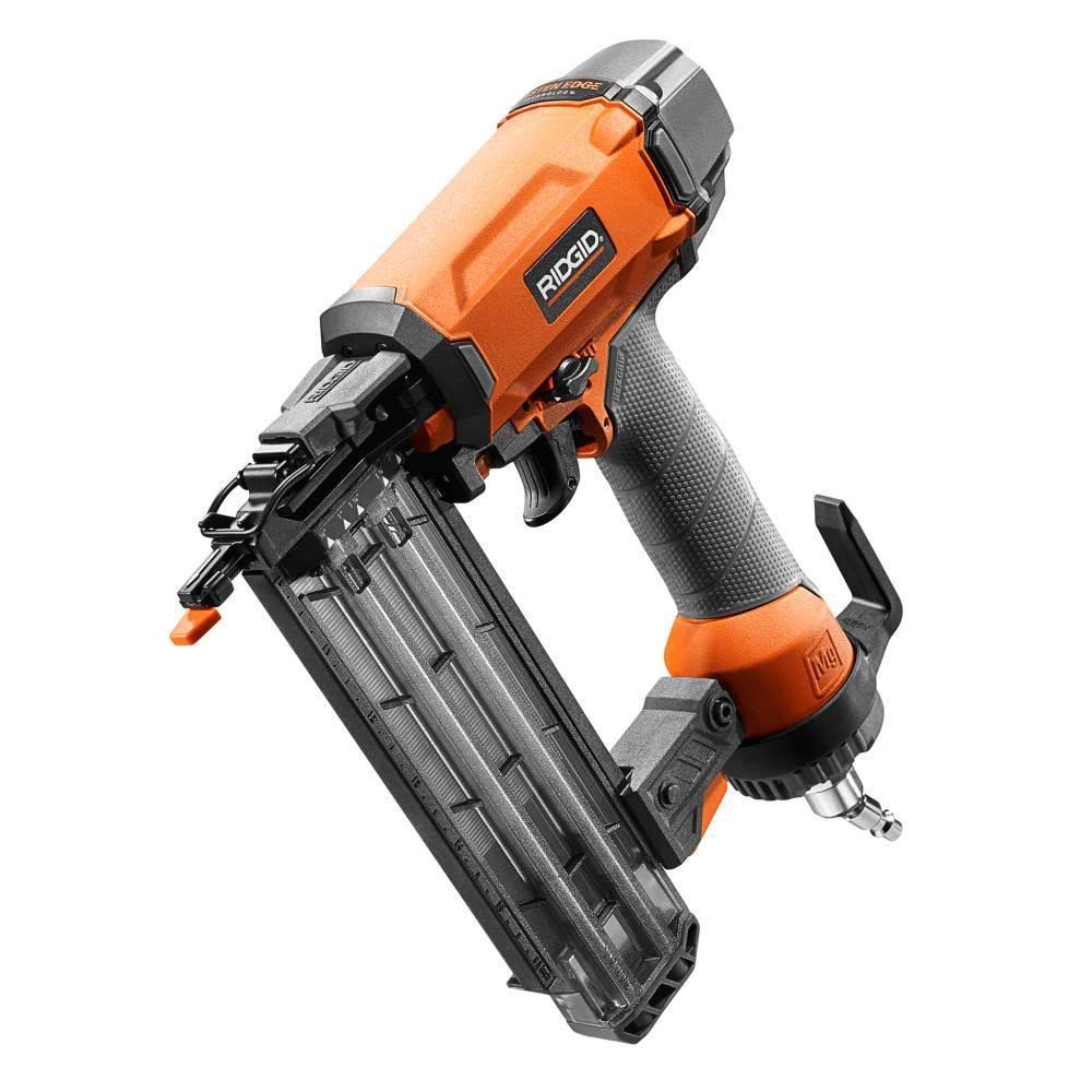 Ridgid Electric Pancake Air Compressor Kit 6 gal. Brad u0026 Finish Nailer Infla R602CKN2