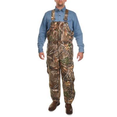 Ridgecut Men&s Insulated Camouflage Bib Overall, Realtree Edge