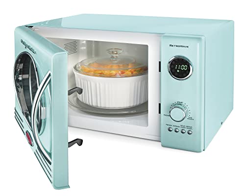 Nostalgia Retro Countertop Microwave Oven