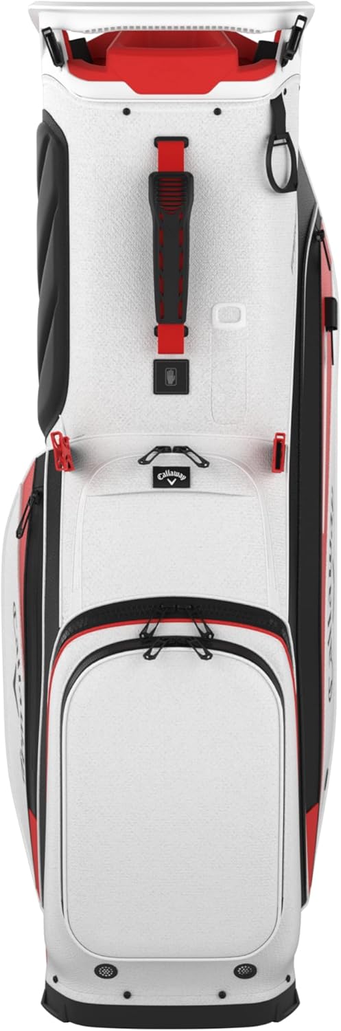 Callaway Golf Fairway 14 Stand Bag (White/Black/Fire)