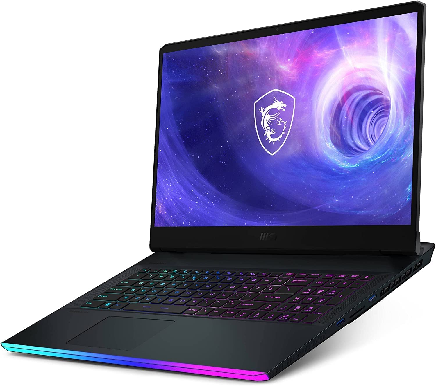 MSI GE76 Raider 17.3" 144Hz IPS FHD Gaming Laptop, 12th Gen Intel Core i7-12700H, GeForce RTX 3060, 16GB DDR5 RAM, 1TB NVMe SSD, Per Key RGB, RJ-45, WiFi 6, Windows 11, Black