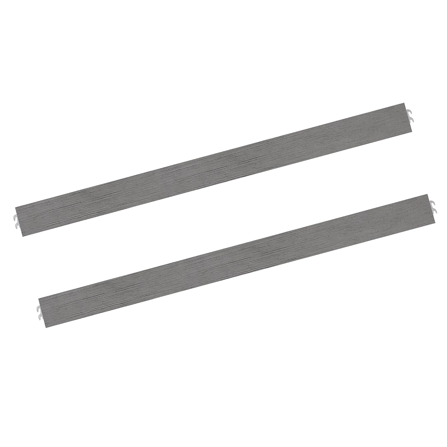 Evolur Belmar 7-Drawer Double Dresser in Rustic Grey with Convertible Crib to Full Size Bed Rail, Nursery & Bedroom Furniture
