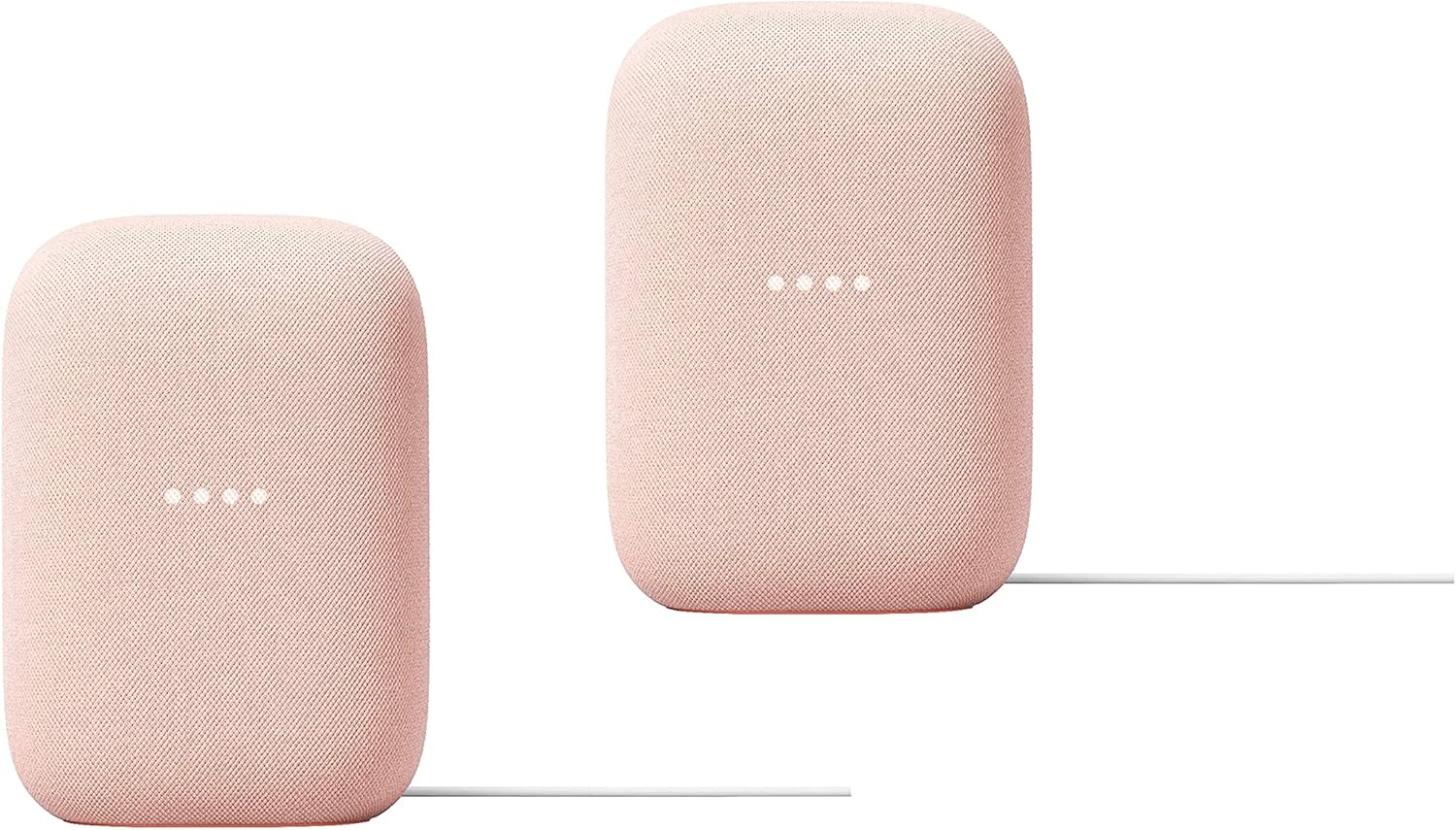 Google - Audio Smart Speaker with WiFi and Bluetooth Streaming (2-Pack: Sky)