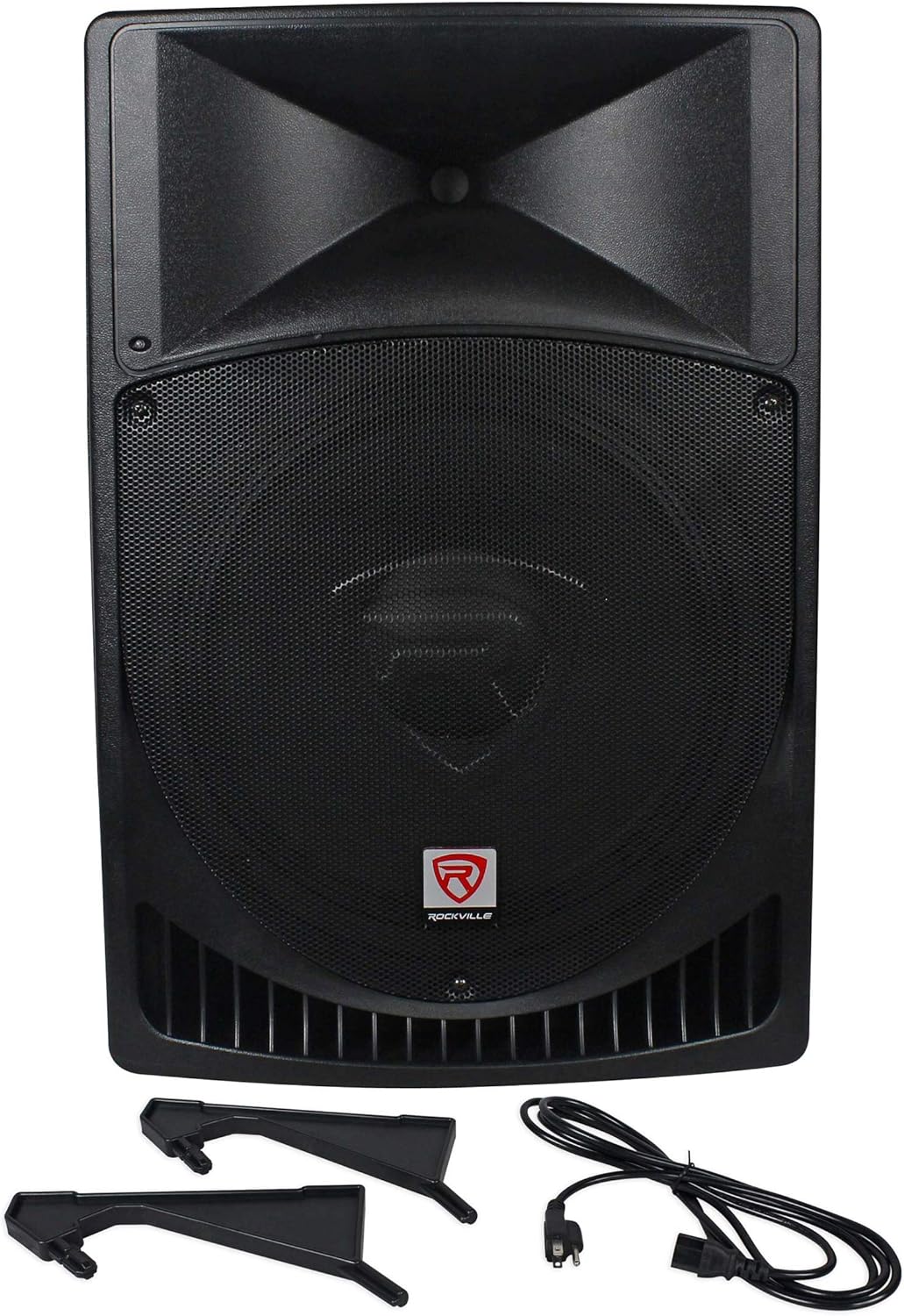 Rockville Pair Power Gig RPG15 15" Powered Active 2000 Watt 2-Way DJ PA Speakers
