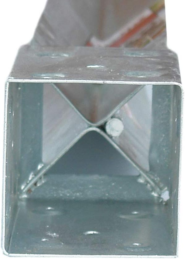 OZCO 30160 T4-850 OZ-Post Anchor, 3-1/2-inch Square, (1 per Pack) Pack of 2