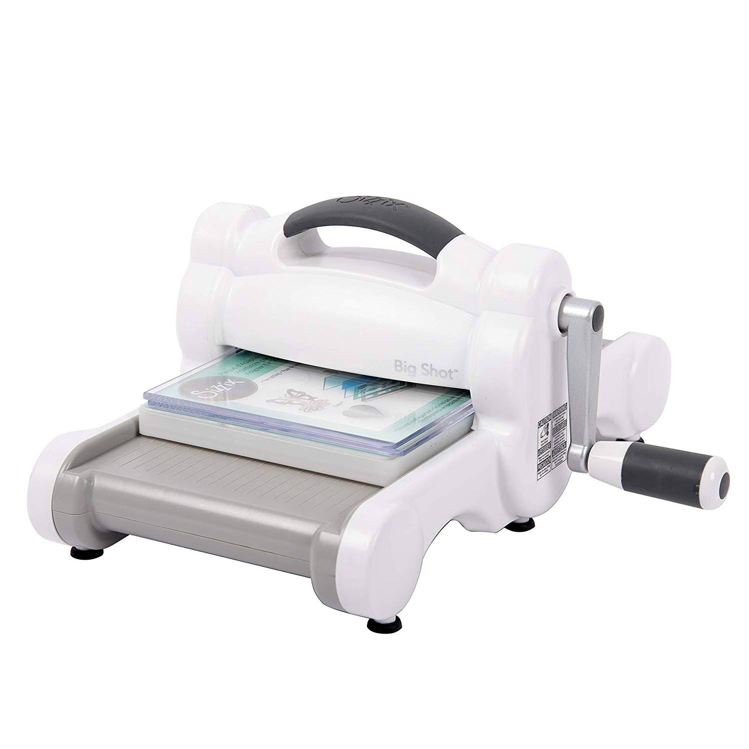 Sizzix Big Shot 660200 A5 Manual Die Cutting and Embossing Machine 6 in (15.24 cm) Opening - Megean