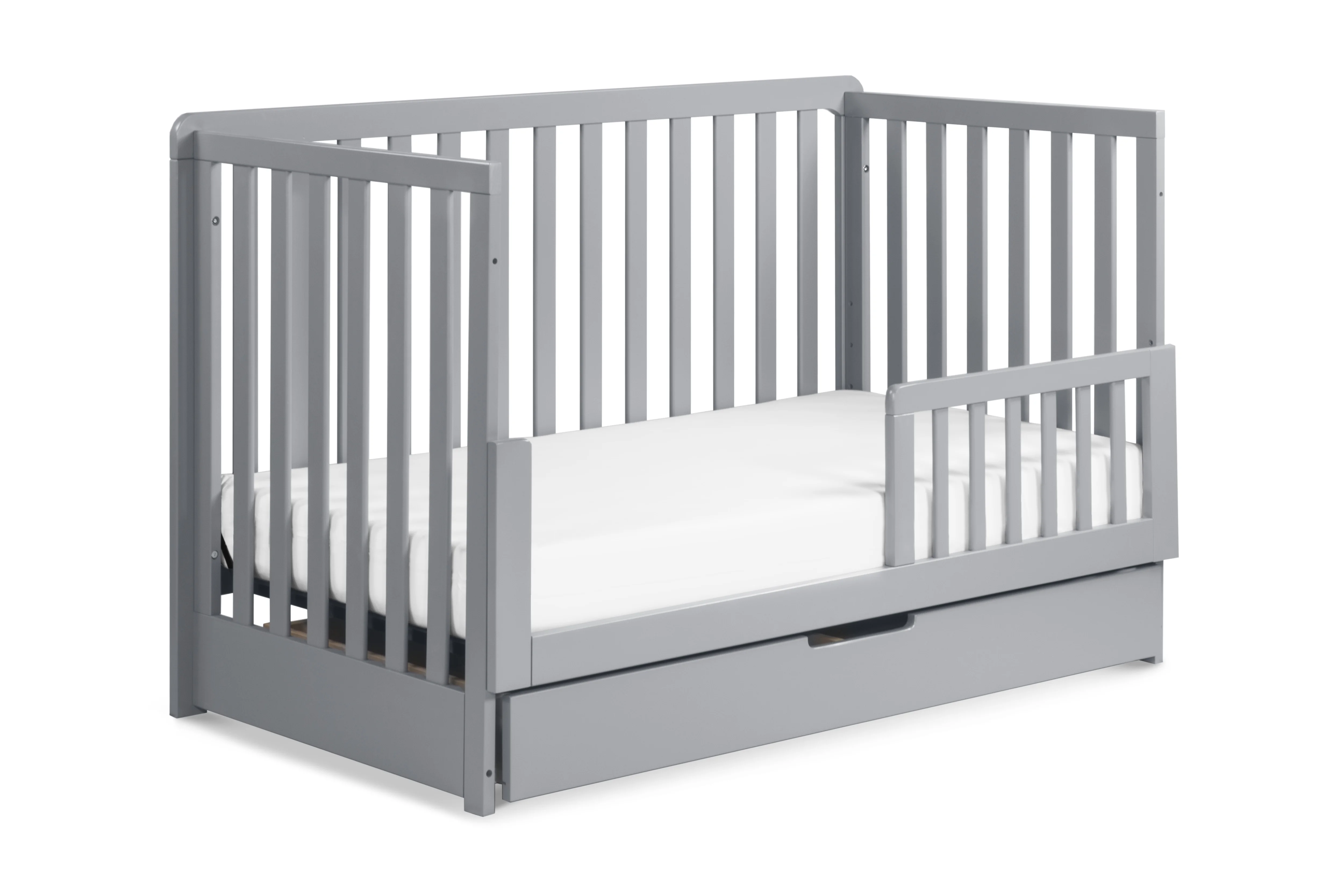 Carter's by DaVinci Colby 4-in-1 Convertible Crib with Trundle Drawer in Gray