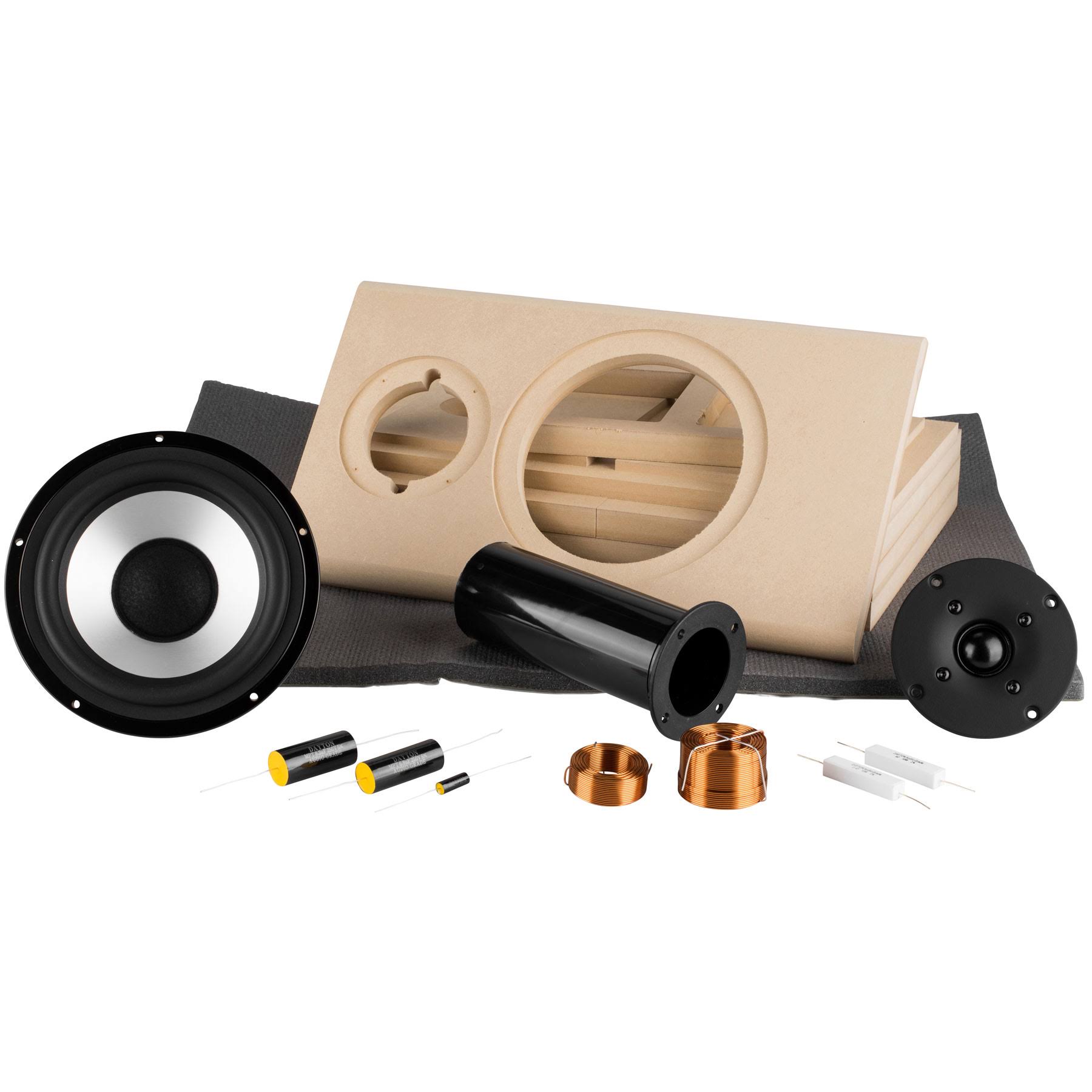 Parts Express Hitmaker MT Studio Monitor Speaker Kit with Knock-Down Cabinet