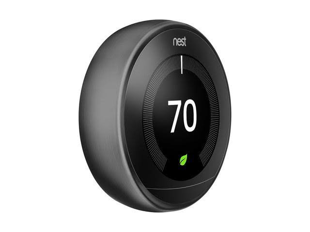 Nest - Learning Thermostat - 3rd Generation - Black