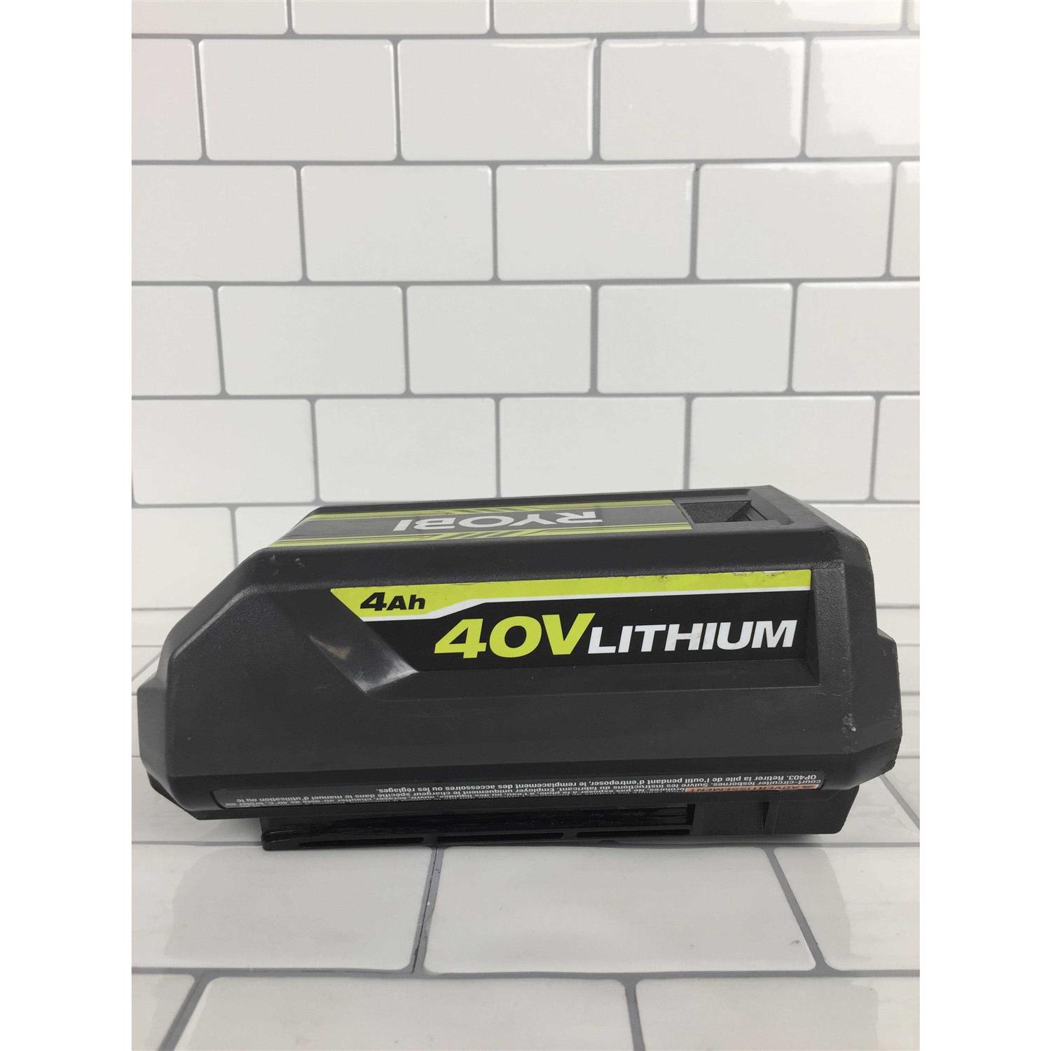 Ryobi OP40404 40V Battery 4.0 Ah Lithium-Ion Battery OEM