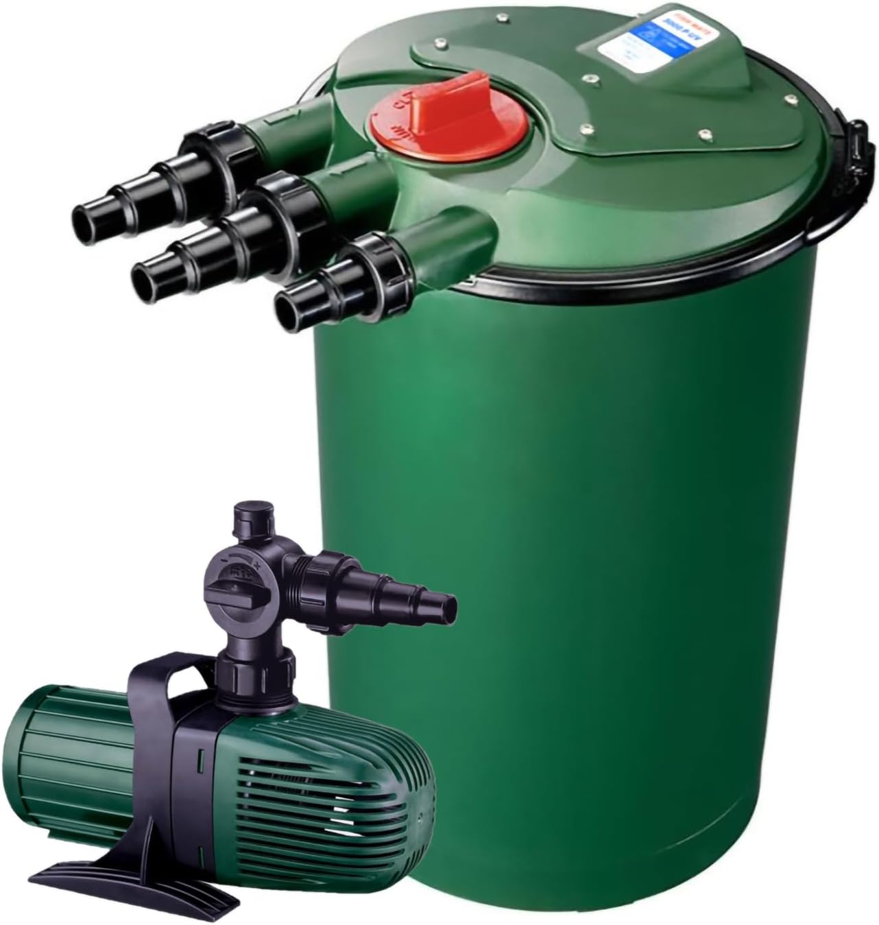 Bundle of Fish Mate 3000 PUV Pond Filter and Fish Mate 2300 Pond Pump