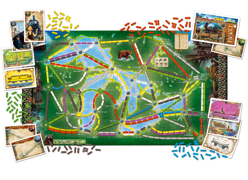 Ticket To Ride - Rails And Sails