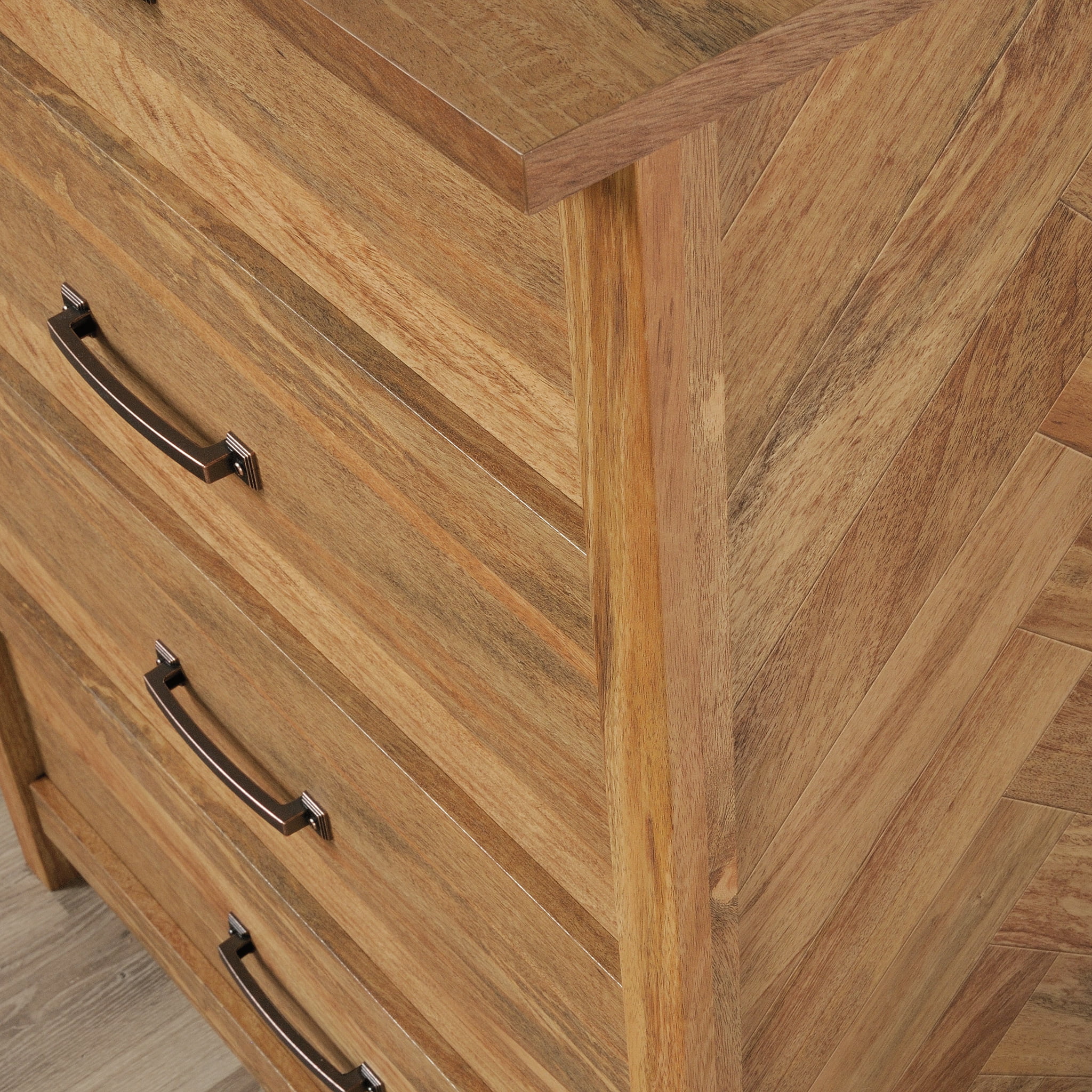 Sauder Cannery Bridge 4-Drawer Dresser, Sindoori Mango Finish