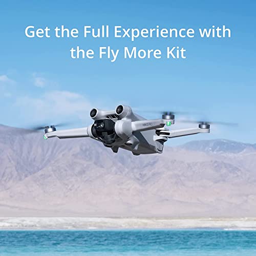 Genuine DJI Mini 3, 3 Pro Fly More Kit(Includes Two 2453mAh Intelligent Flight Batteries, Two-Way Charging Hub, Shoulder Bag, Propeller 2-Pairs)