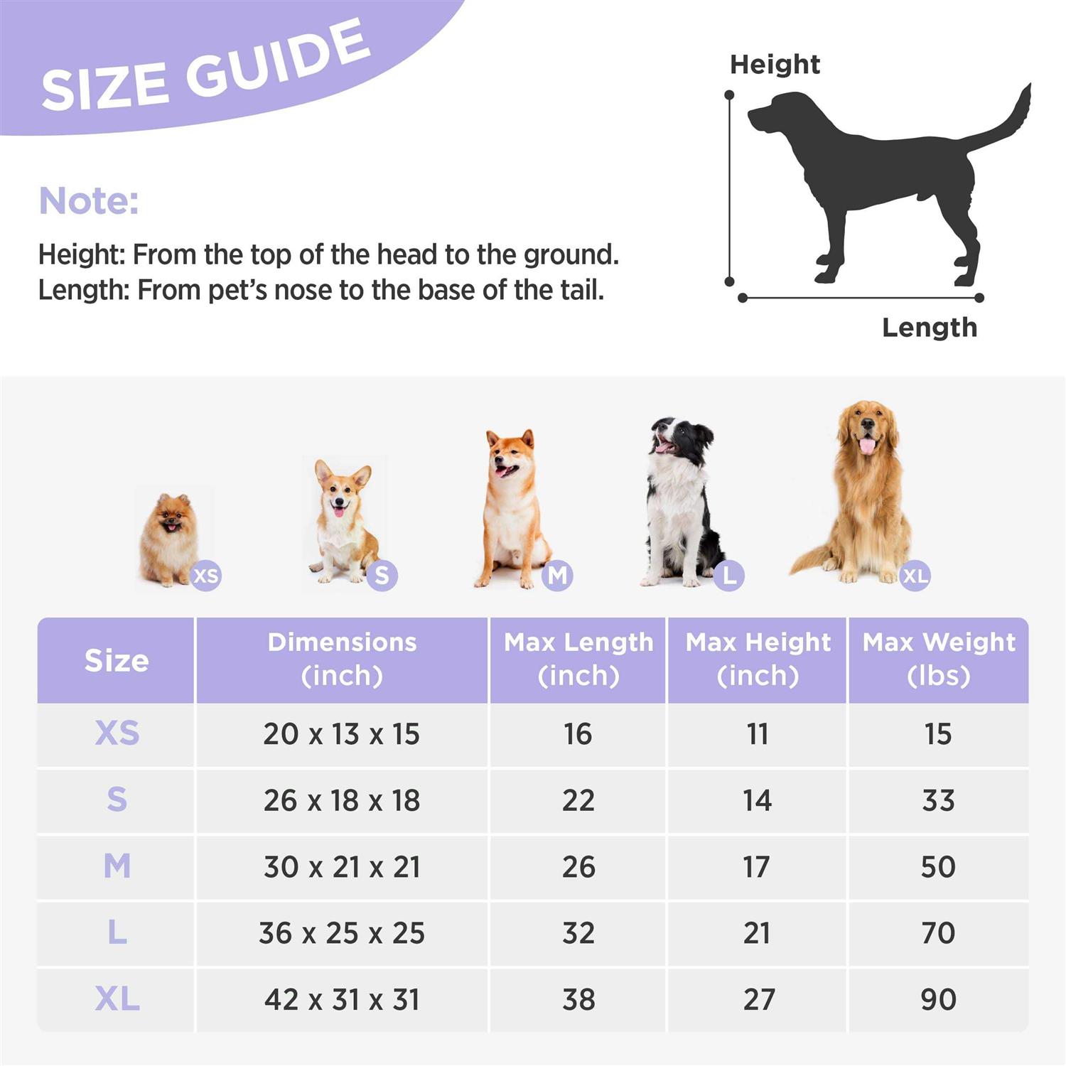 LE SURE Lesure Collapsible Dog Crate Portable Dog Travel Crate Kennel Dog - Pet Supplies online store