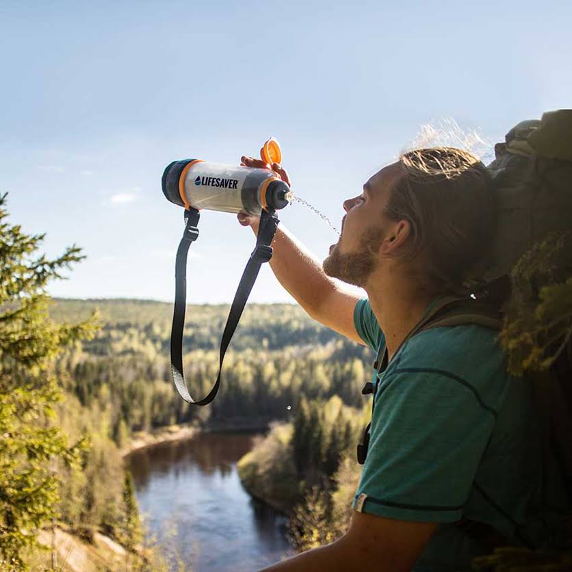 Icon Lifesaver 4000UF Water Filtration Bottle-Clear