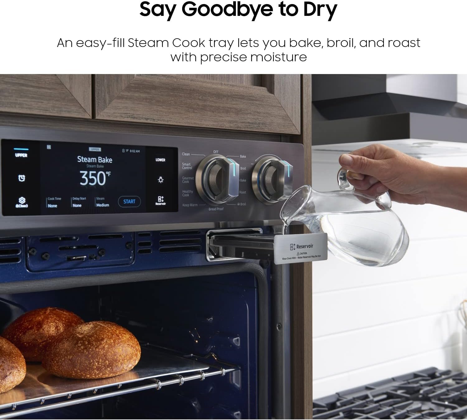 Samsung NQ70M7770DS 7.0 Cu. Ft. Stainless Combination Electric Wall Oven