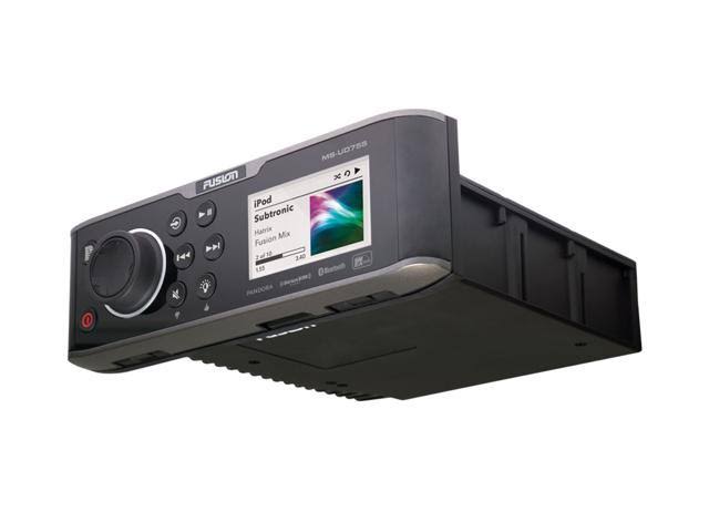 Fusion MS-UD755 UNI-Dock Marine Entertainment System with Two Wireless Remotes for Dual Zones - White
