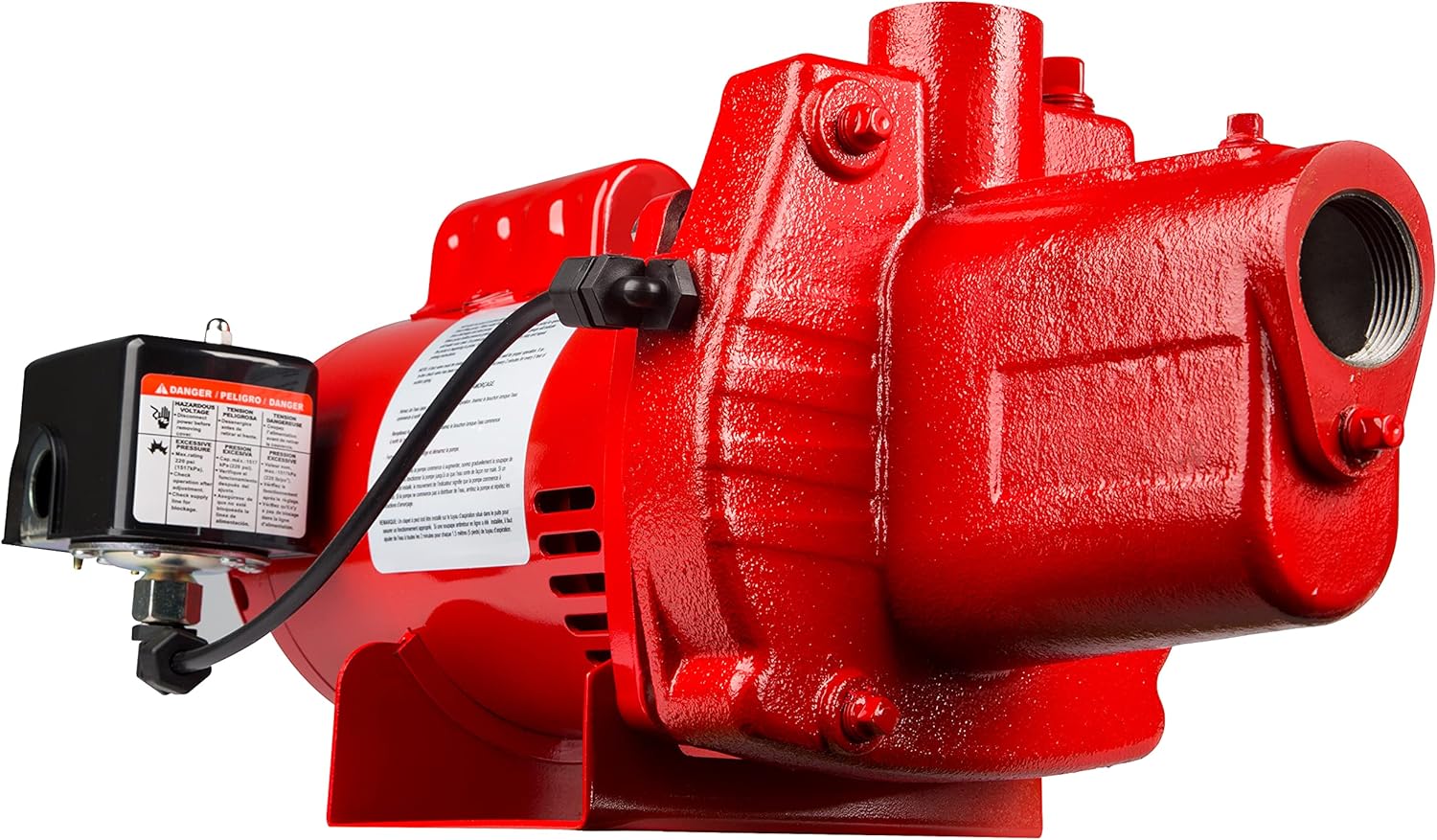 Red Lion 602207 Premium Cast Iron Shallow Well Jet Pump