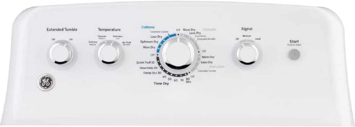 GE Appliances GTD42EASJWW, White
