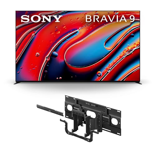 Sony 65 Inch Mini LED QLED 4K Ultra HD TV BRAVIA 9 Smart Google TV with Dolby Vision HDR and Exclusive Features for PlayStation 5 (K-65XR90), 2024 Model