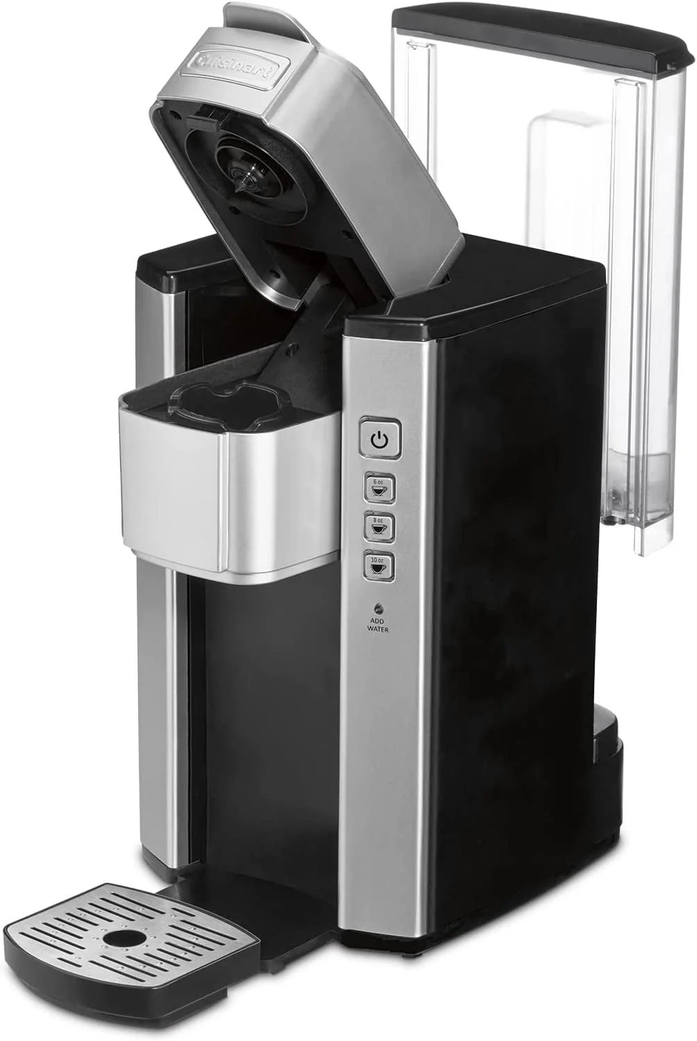 Coffee Maker by   Single Serve 72-Ounce Reservoir Coffee Machine  Programmable Brewing & Hot Water Dispenser  Stainless Steel  SS-10P1
