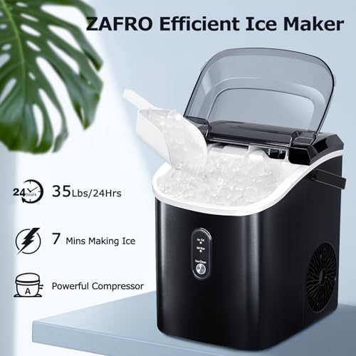 ZAFRO Nugget Ice Maker Countertop