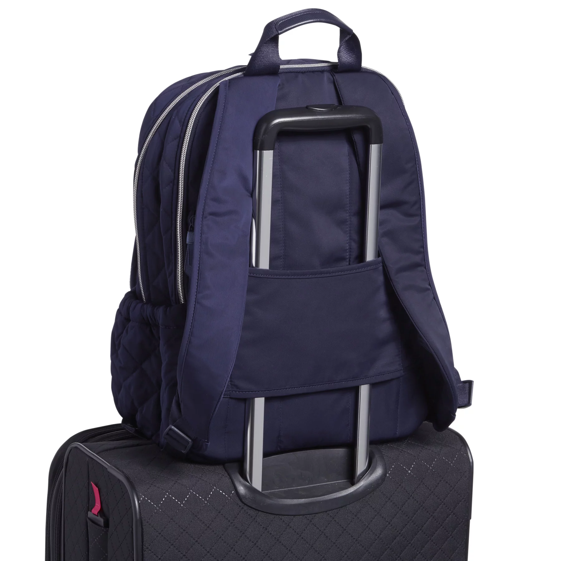 Vera Bradley Women's Performance Twill Campus Backpack Classic Navy