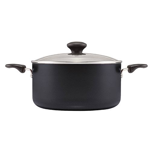 Silverstone Culinary Colors Aluminum 15-Piece Nonstick Cookware Set (Red)