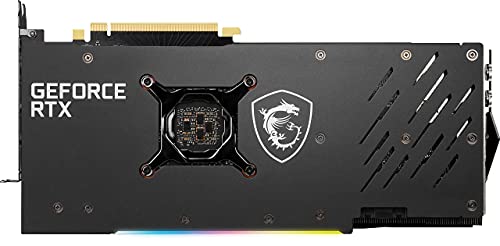 MSI Gaming GeForce RTX 3080 Ti Gaming X Trio 12G Computer Gaming Graphics Card 12GB GDRR6X 320-Bit HDMI/DP Nvlink Torx Fan 3 Ampere Architecture OC, NVIDIA GPU Video Cards for Gaming PC (Renewed)