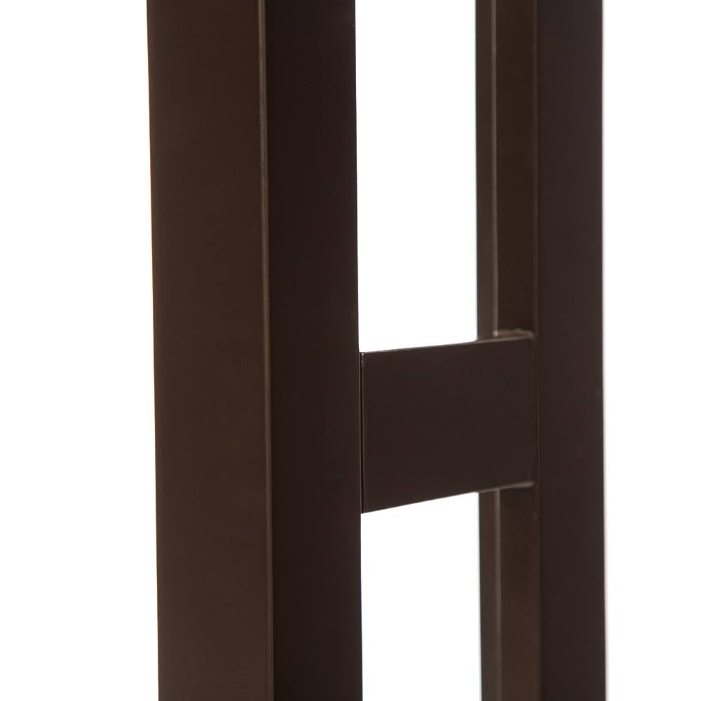 Glitzhome Bathroom Cabinet Spacesaver, Espresso (Brown)