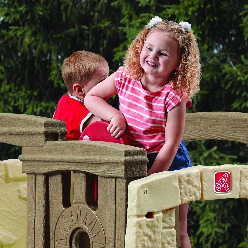 Step2 Naturally Playful Woodland Climber II Outdoor Activity Center with Slide