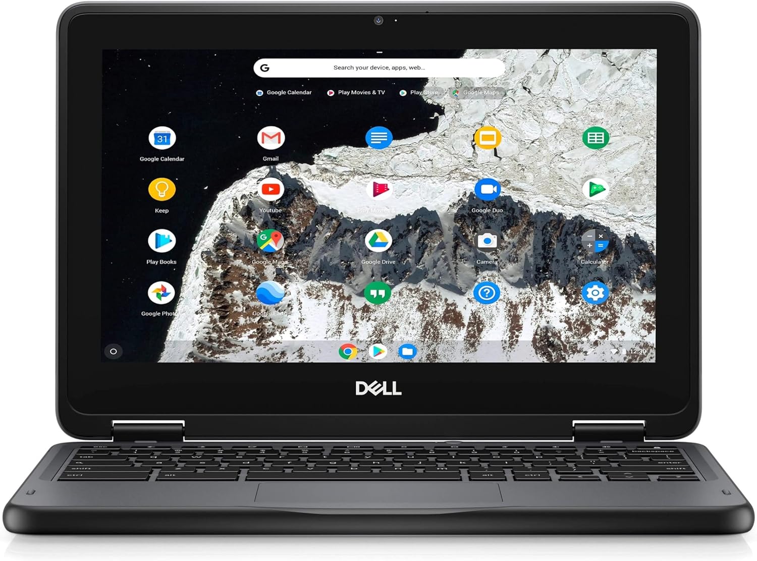 Dell Chromebook 11 3100 11.6" Touchscreen 2 in 1 Chromebook - HD - 1366 x 768 - Intel Celeron N4020 Dual-core (2 Core) - 4 GB RAM - 32 GB Flash Memory