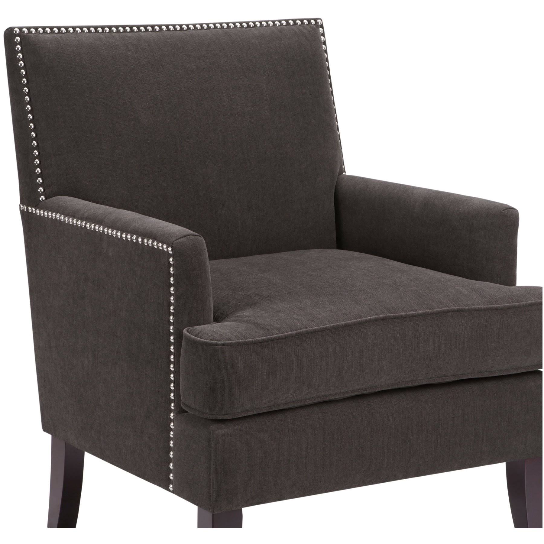 Madison Park Colton Track Arm Club Chair Charcoal
