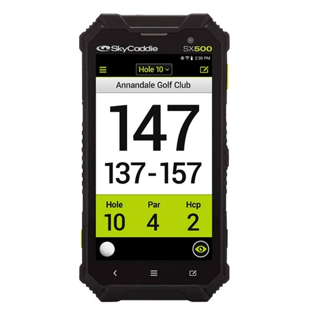 SkyCaddie SX500 Handheld GPS, Black