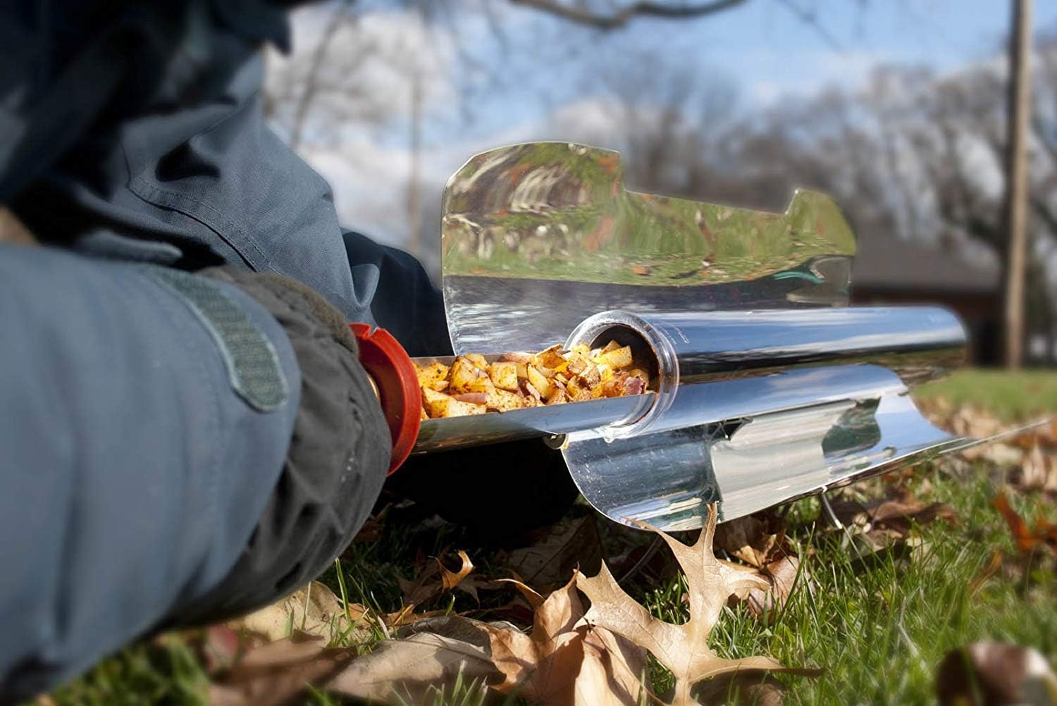 GOSUN Sport Solar Oven Portable Stove - Fastest Sun Cooker Camp Stove | Compact Camping Cookware & Survival Gear | Outdoor Oven & Solar Powered Camping Grill | Off-Grid Camping Stove For Hiking