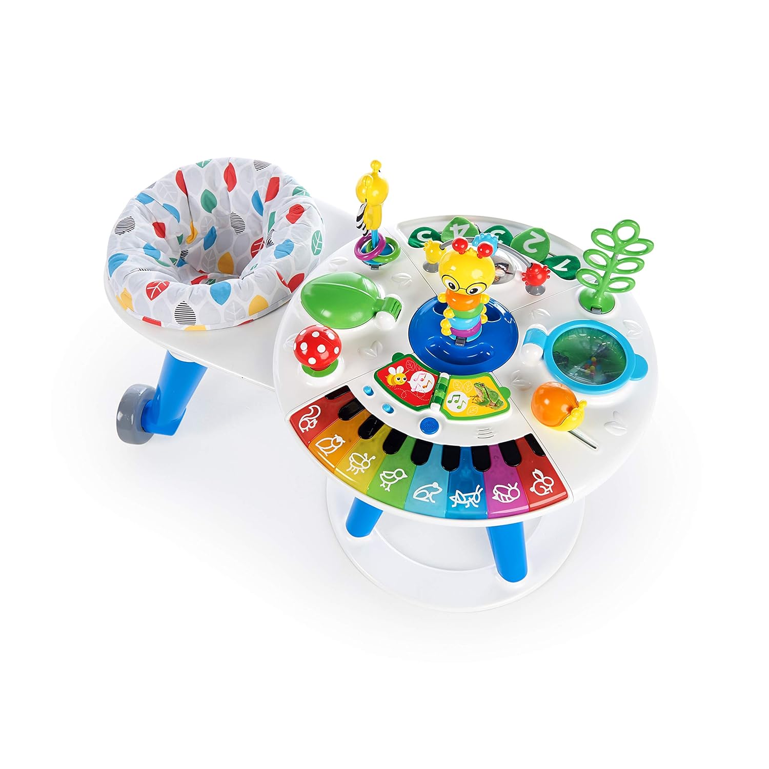 Baby Einstein Around We Grow 4-in-1 Walk Around Discovery Activity Center Table, Ages 6 Months+