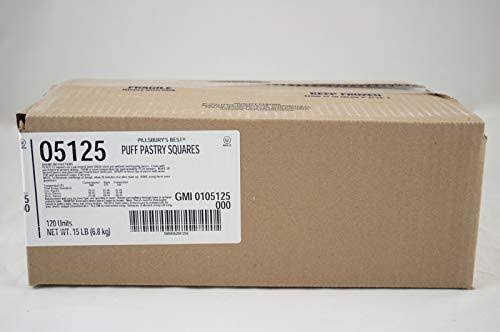Pillsbury Best Frozen Puff Pastry Dough Squares 5 x 5 2 oz 120 ct