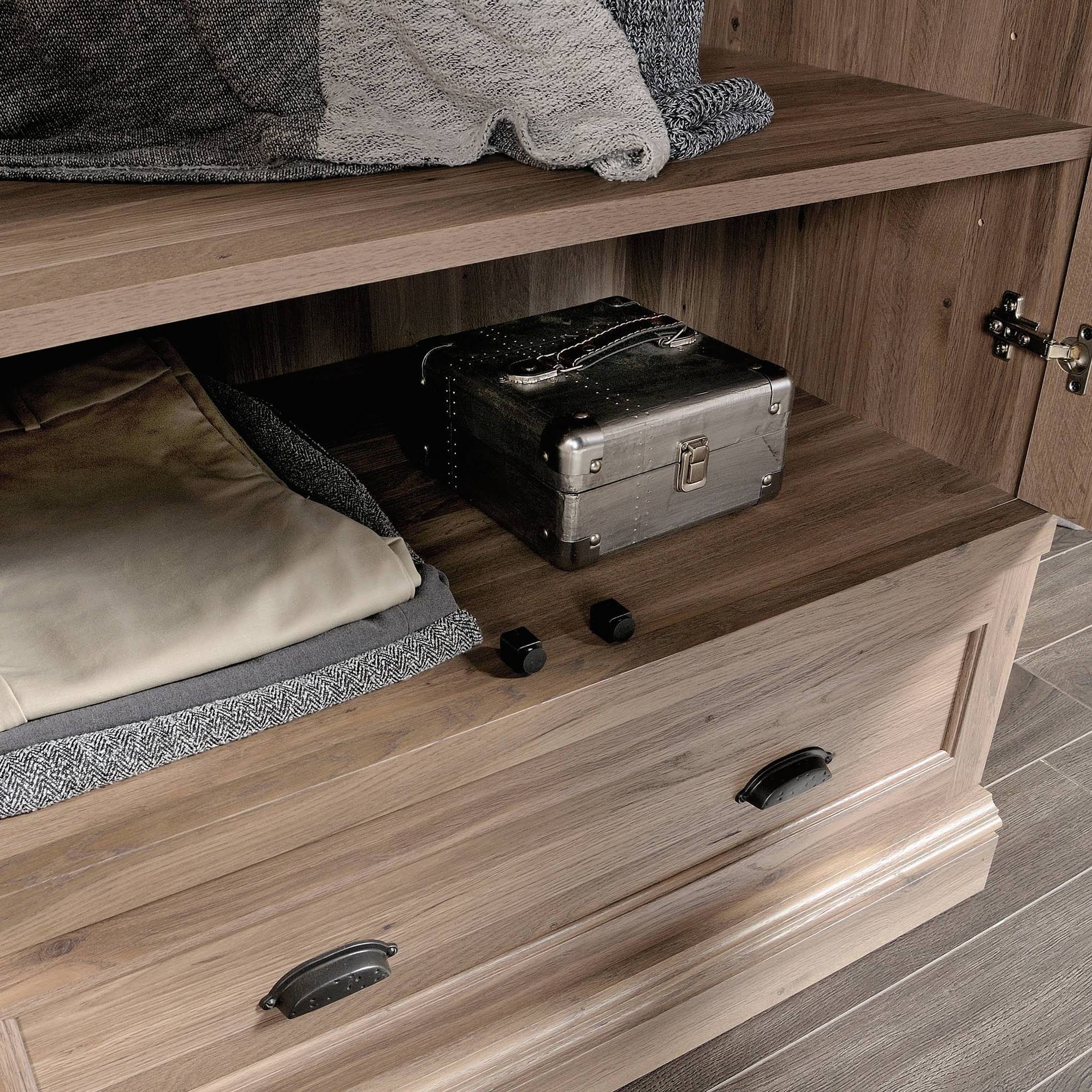Barrister Lane Armoire Salt Oak - Sauder