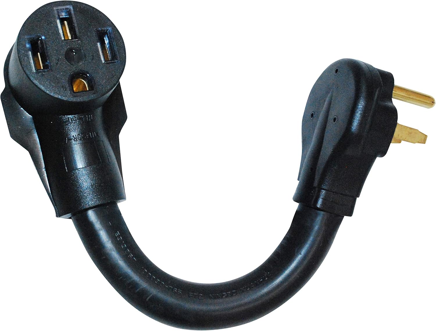 Couplago Heavy Duty 6 Gauge Nema 6-50P to 14-50R Adapter 50Amp Welding to 50Amp EV for EV/Tesla Pack of 2