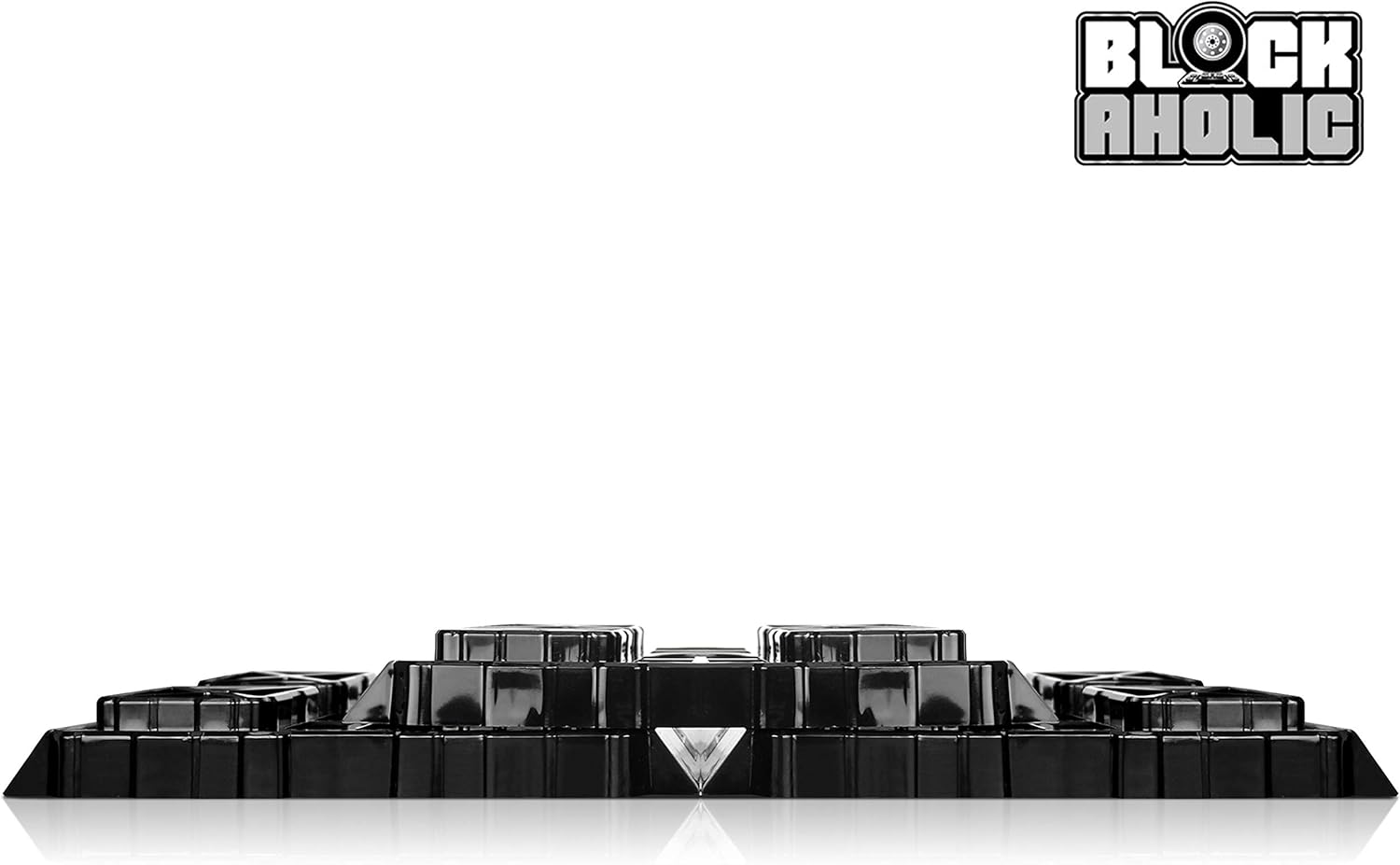 Blockaholic - RV Leveling Blocks - Pads with Built-in Ramps and Quick Release Carrying Strap - Heavy Duty and Extra Large Pack of 2
